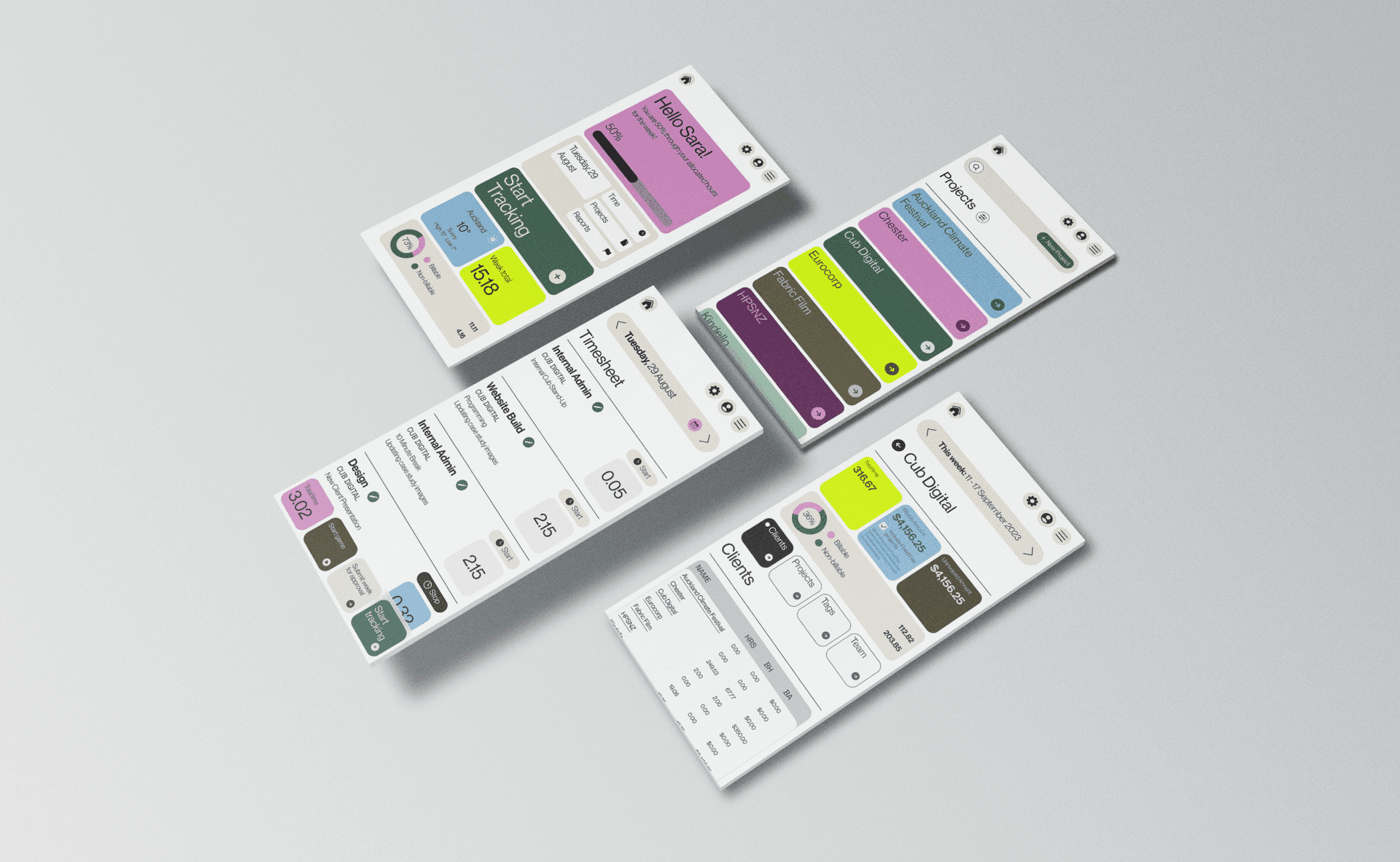Timesheet & Payroll System